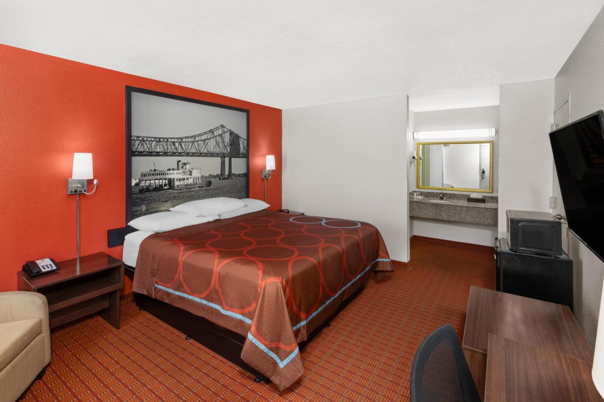 Super 8 By Wyndham Baton Rouge/I-10 Motel Bagian luar foto